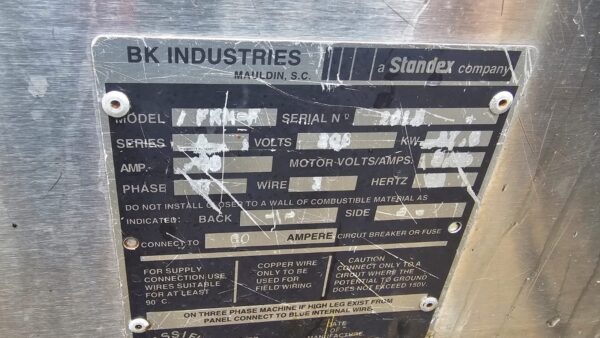 BKI FKM Pressure fryer electric - Image 3